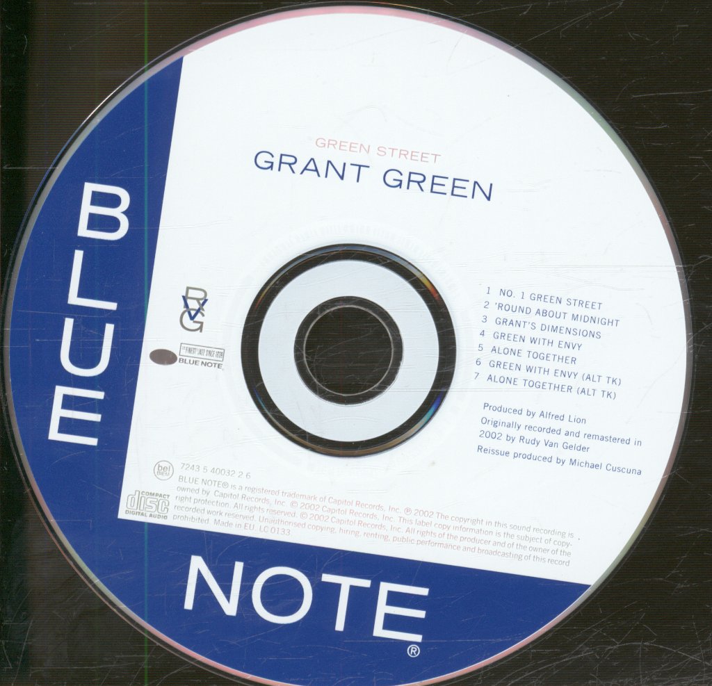 Grant Green - Green Street - Cd