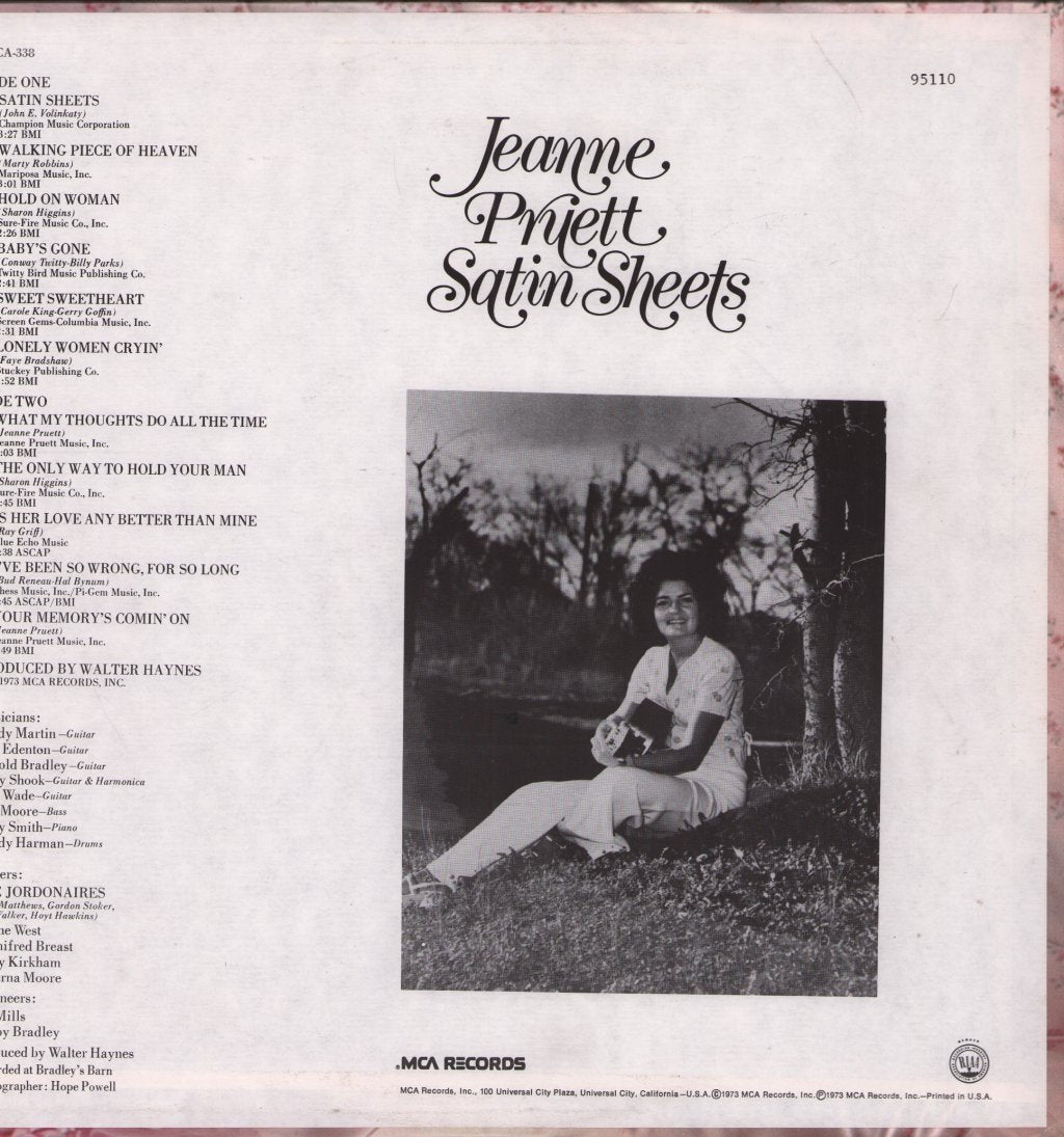 Jeanne Pruett - Satin Sheets - Lp