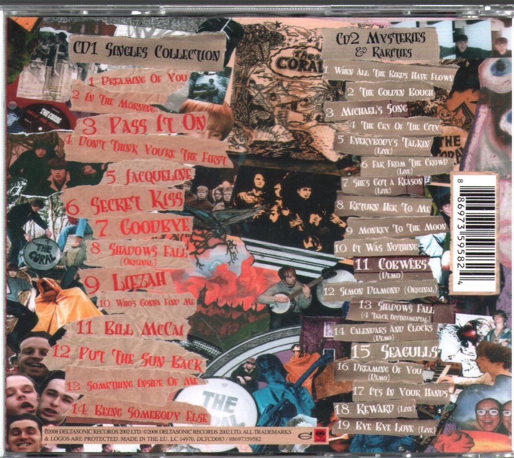 Coral - Singles Collection - Double Cd