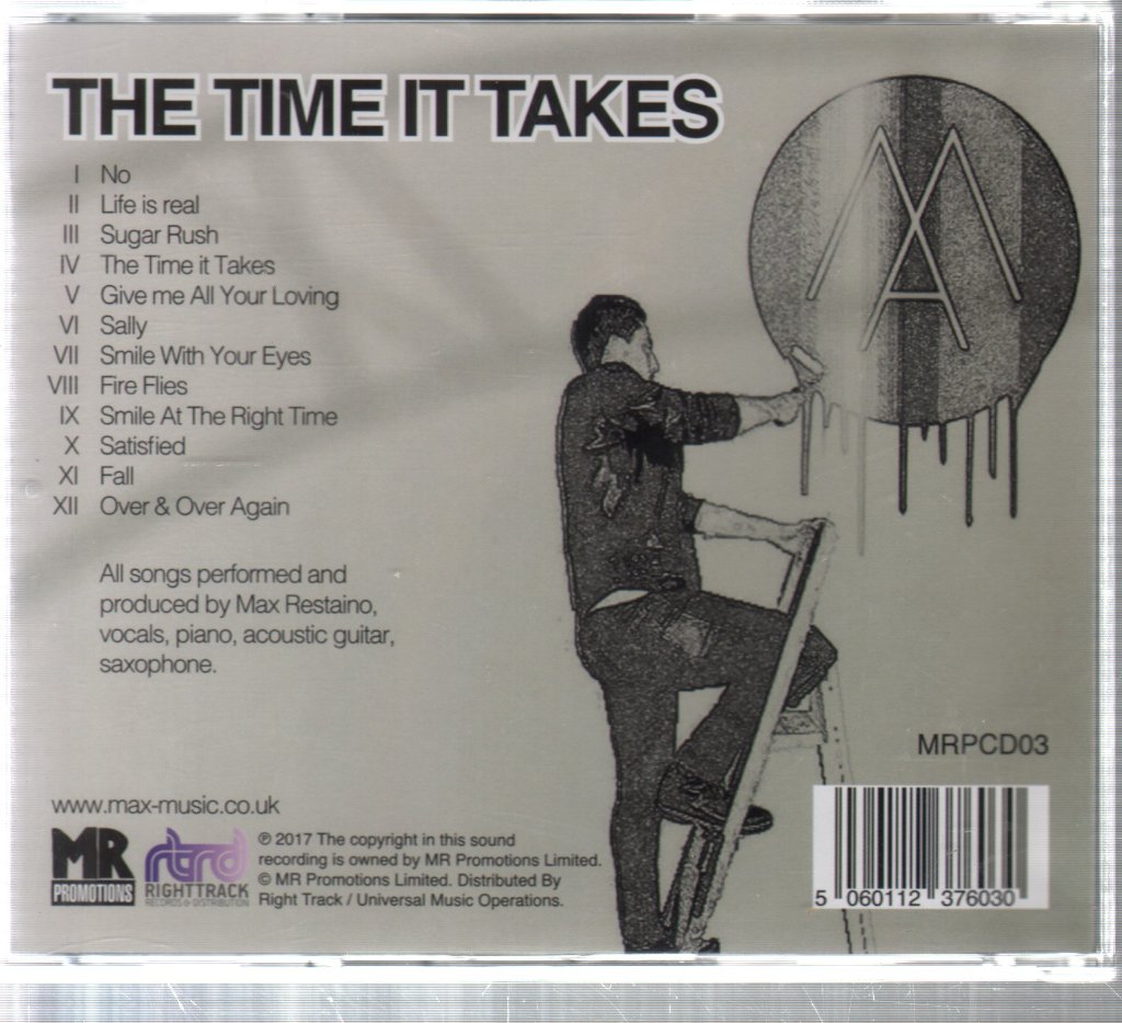 Max Restaino - Time It Takes - Cd
