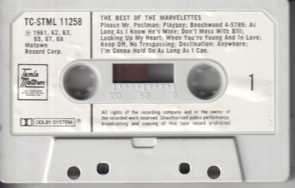 Marvelettes - Best Of The Marvelettes - Cassette