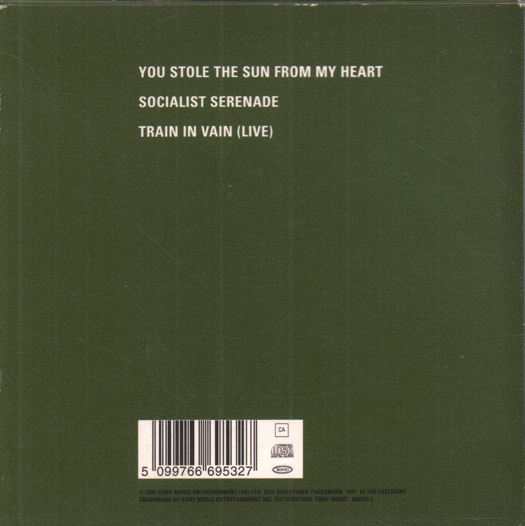 Manic Street Preachers - You Stole The Sun From My Heart - Cd