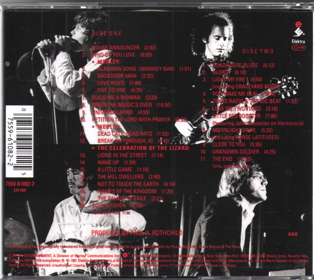 Doors - In Concert - Double Cd
