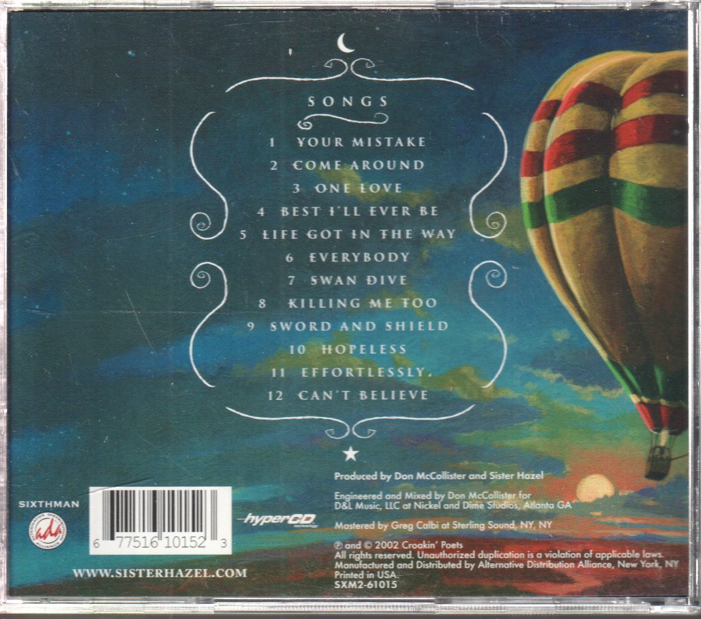 Sister Hazel - Chasing Daylight - Cd