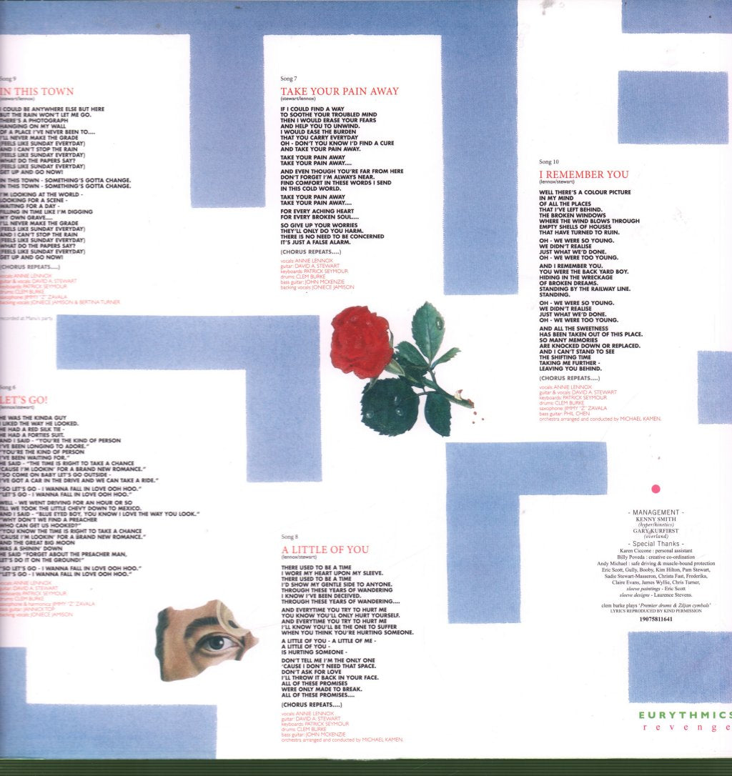Eurythmics - Revenge - Lp
