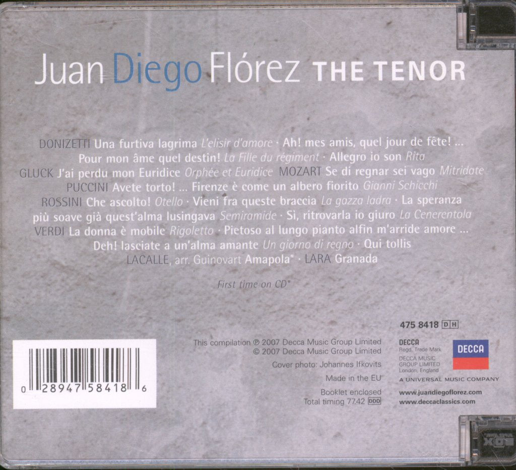 Juan Diego Florez - Tenor - Cd
