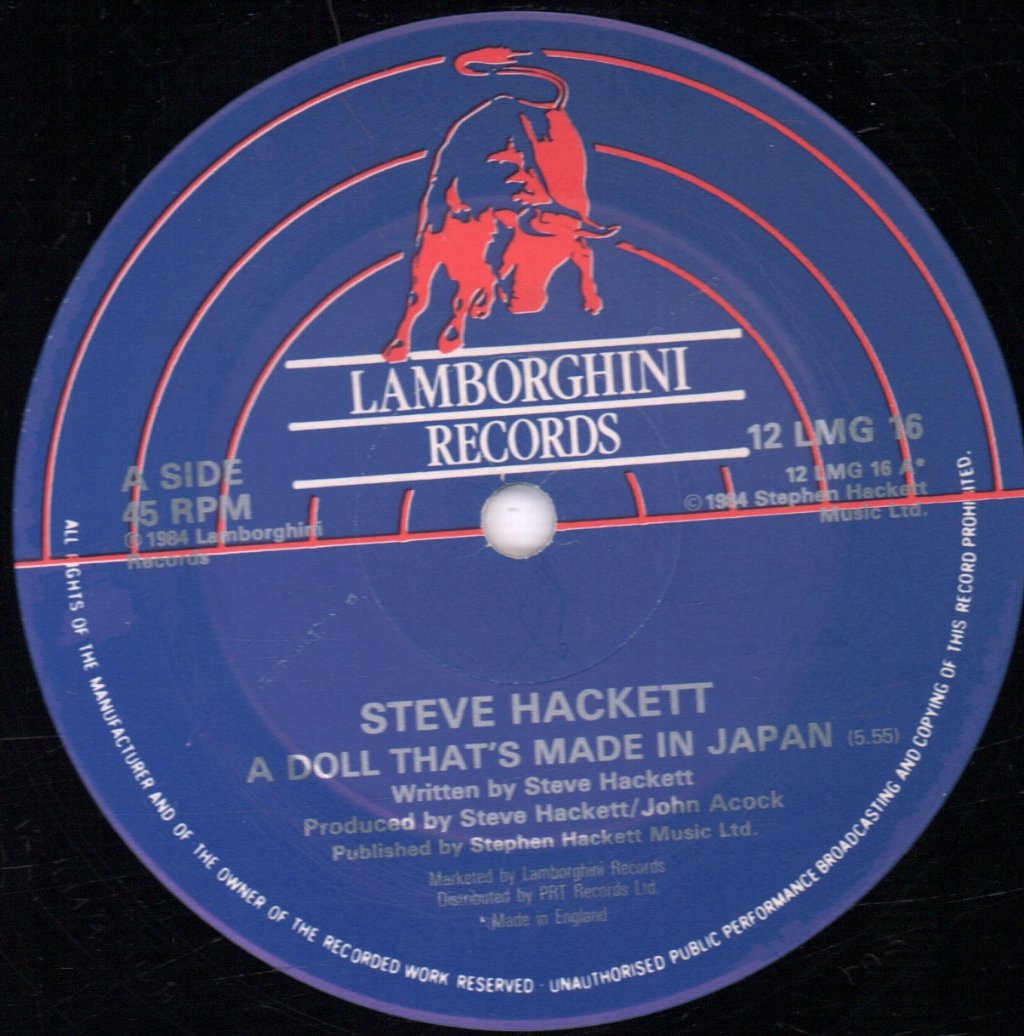 Steve Hackett - A Doll That's Made In Japan - 12 Inch