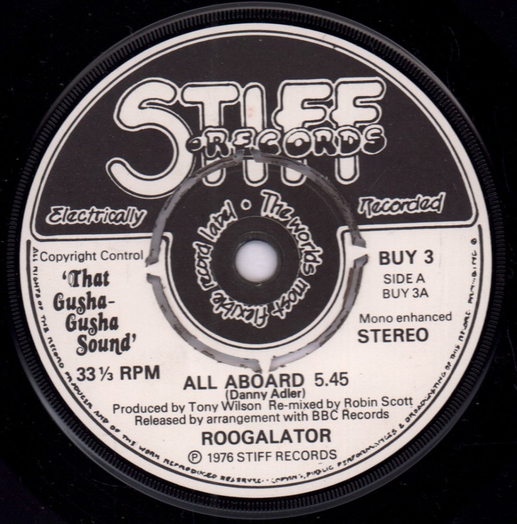 Roogalator - All Aboard - 7 Inch