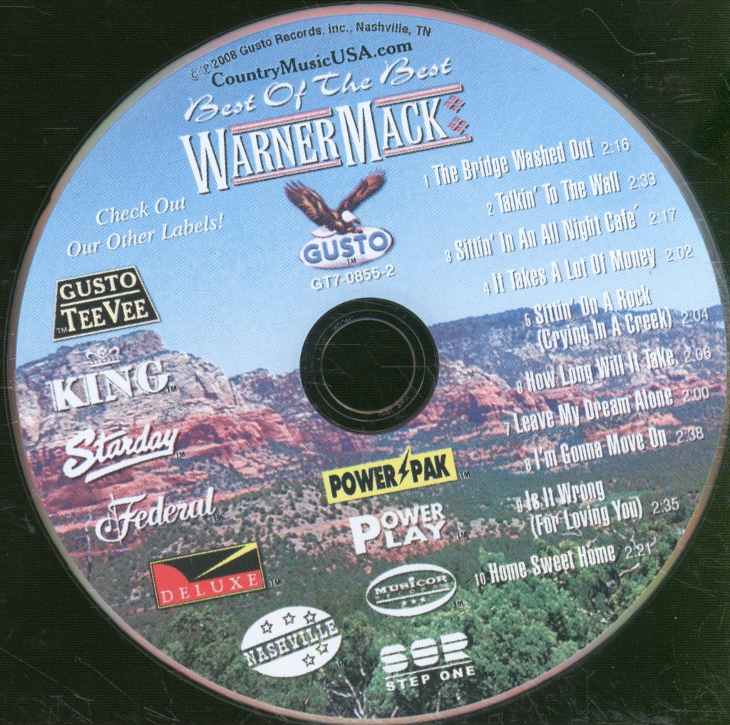 Warner Mack - Best Of The Best - Cd