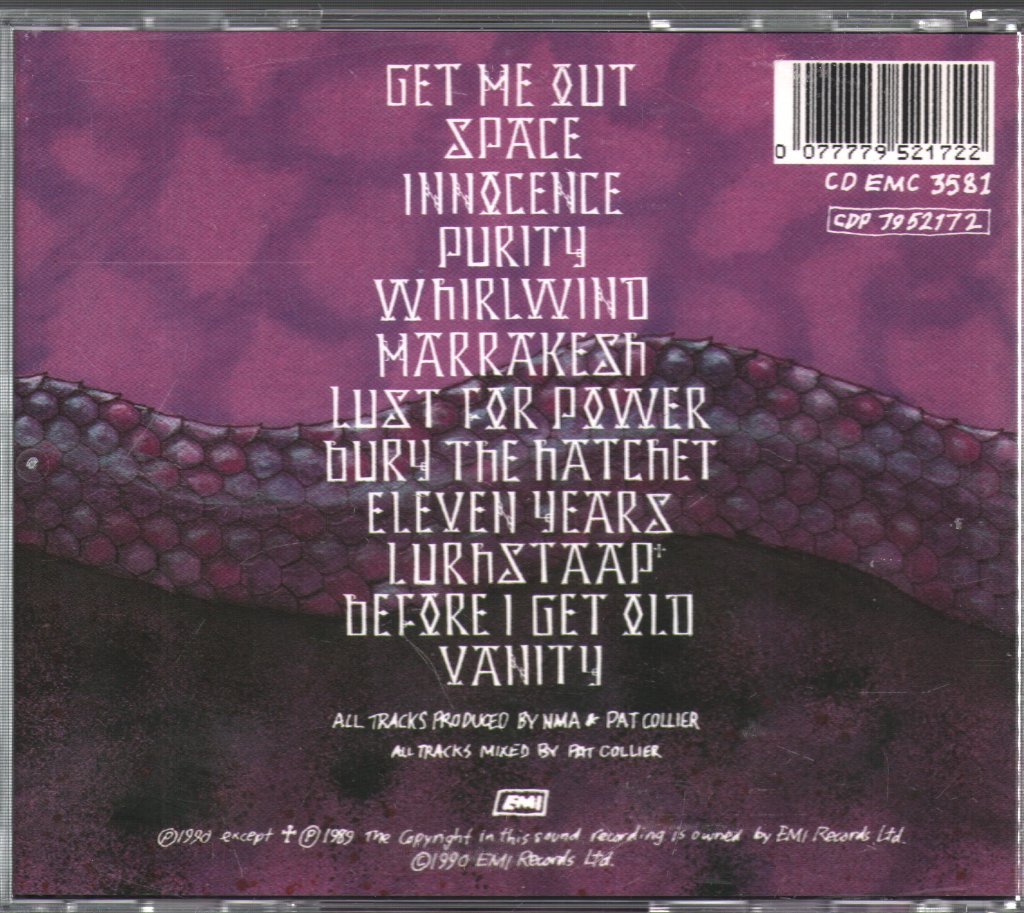 New Model Army - Impurity - Cd