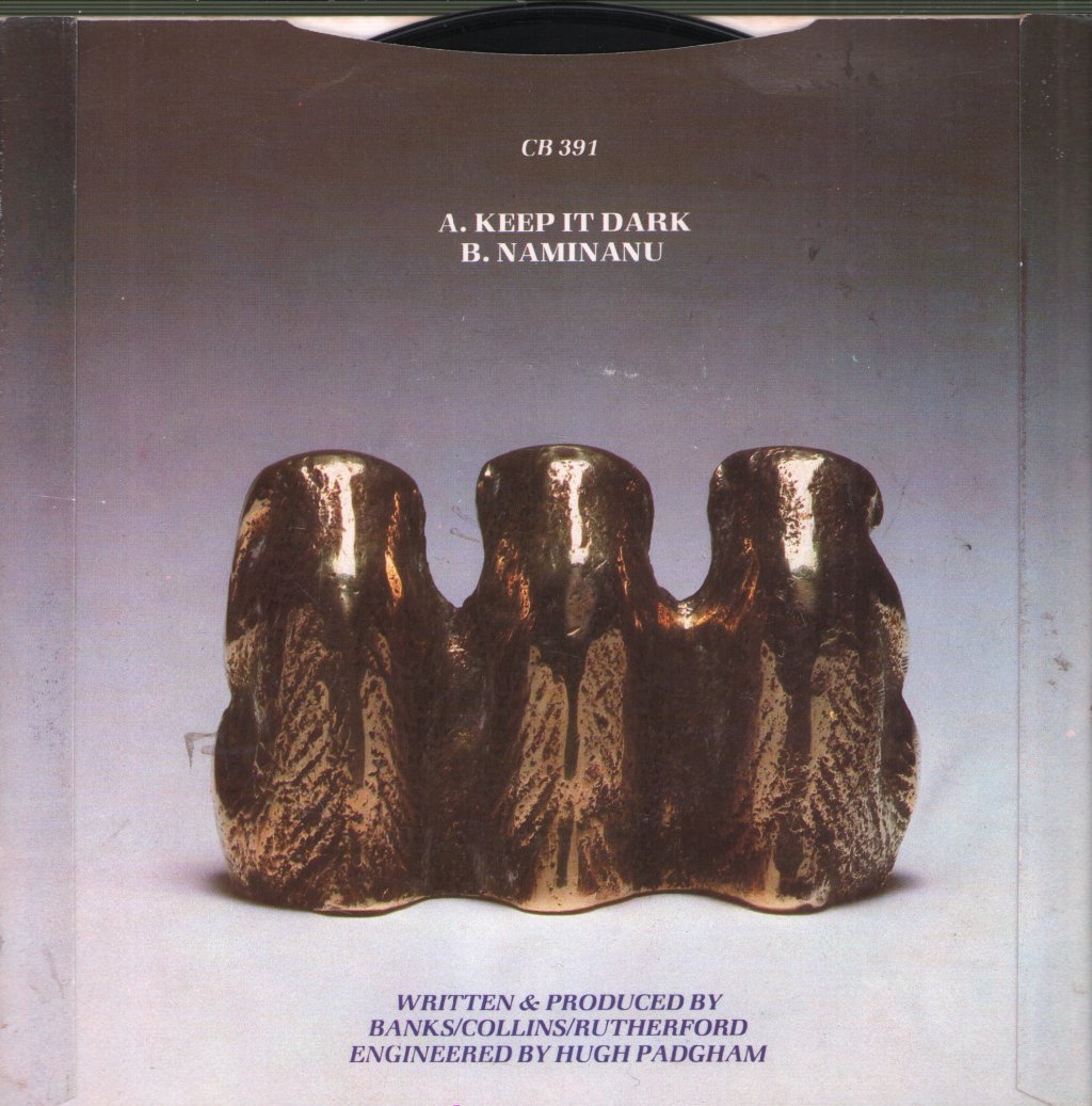 Genesis - Keep It Dark - 7 Inch