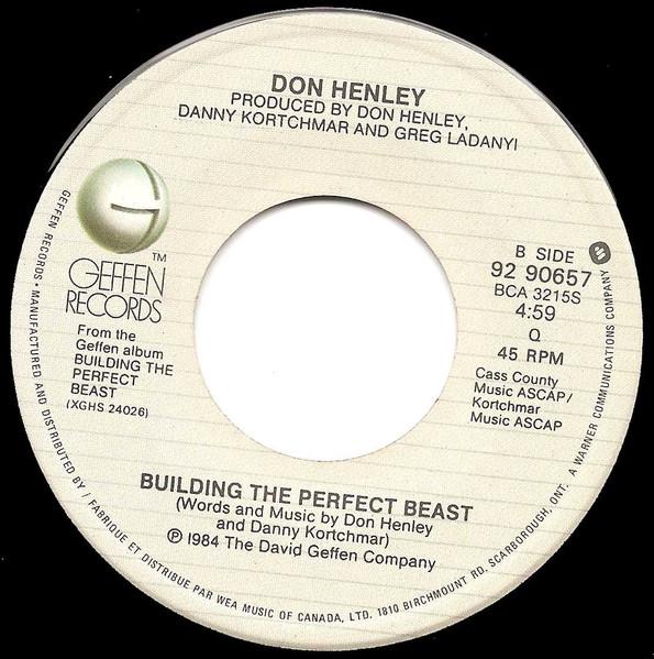 Don Henley - All She Wants To Do Is Dance - 7 Inch