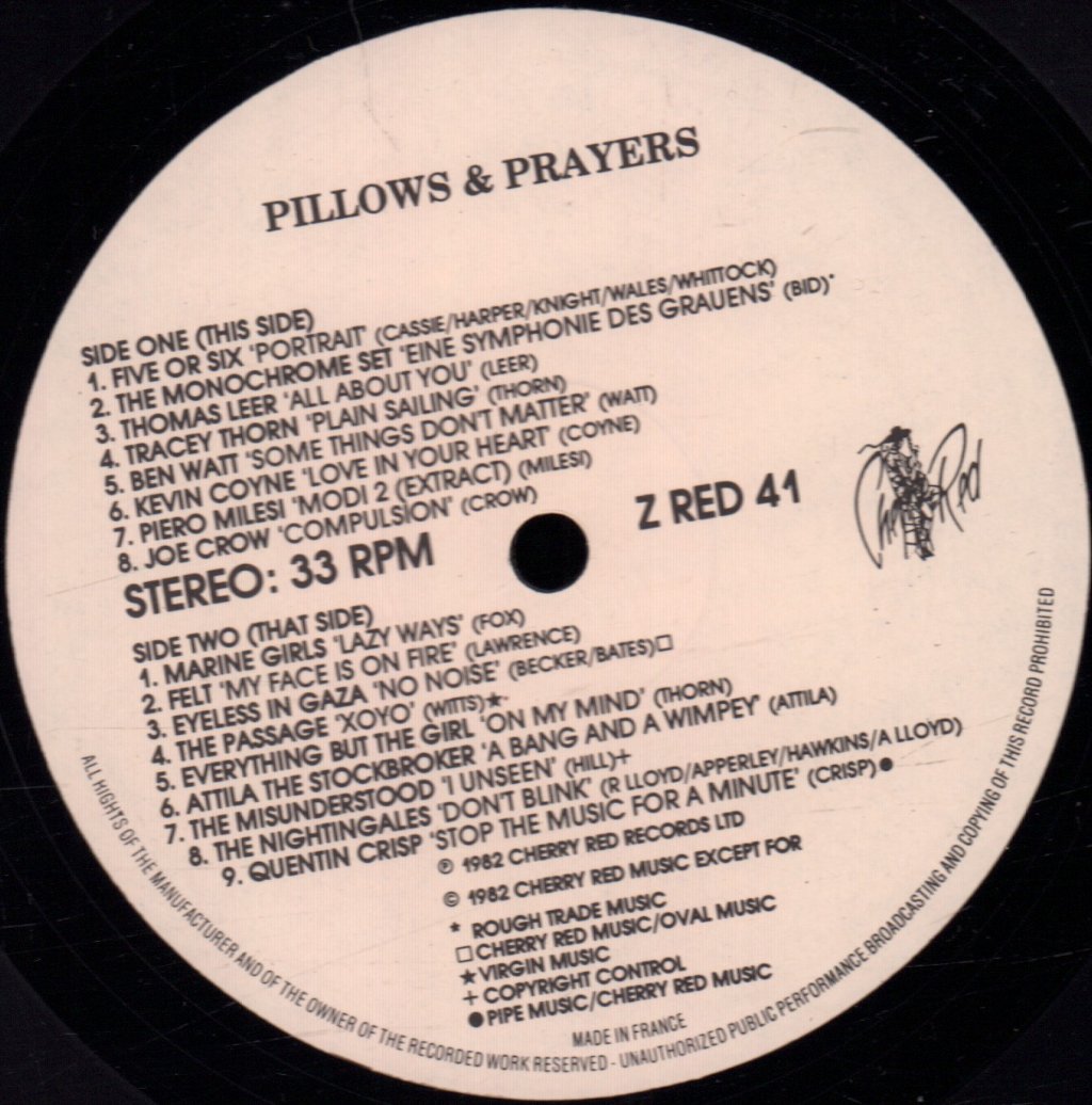 Various Artists - Pillows And Prayers - Lp