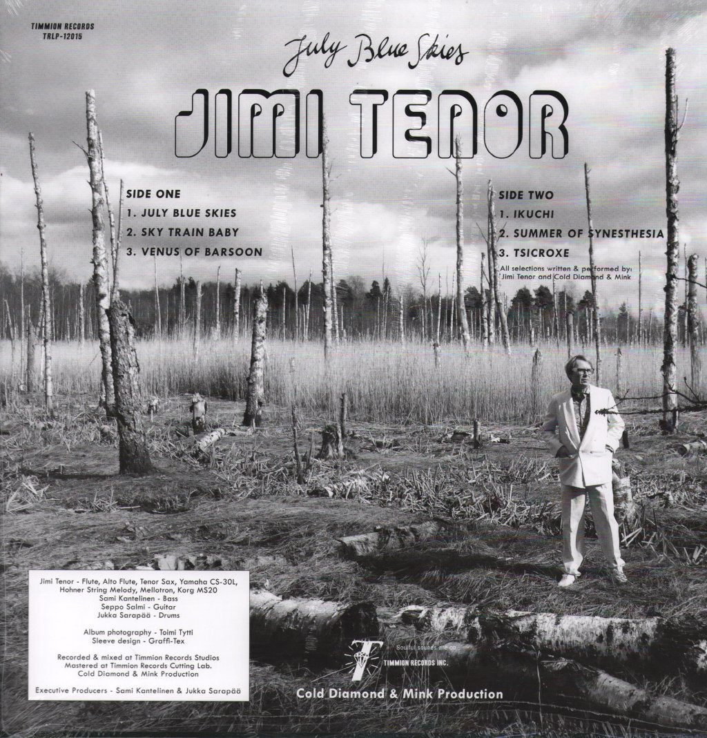 Jimi Tenor and Cold Diamond and Mink - July Blue Skies - Lp