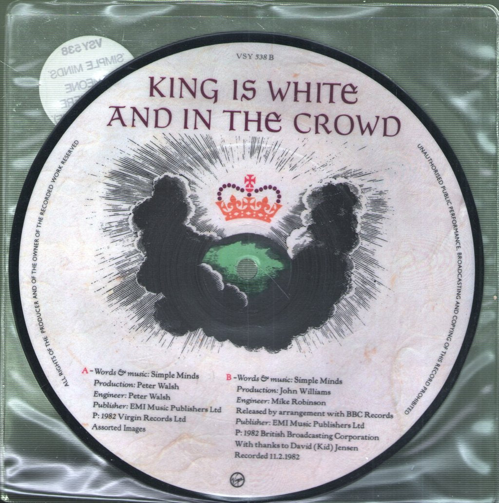Simple Minds - Someone Somewhere (In Summertime) - 7 Inch