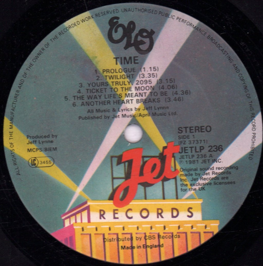 Electric Light Orchestra - Time - Lp