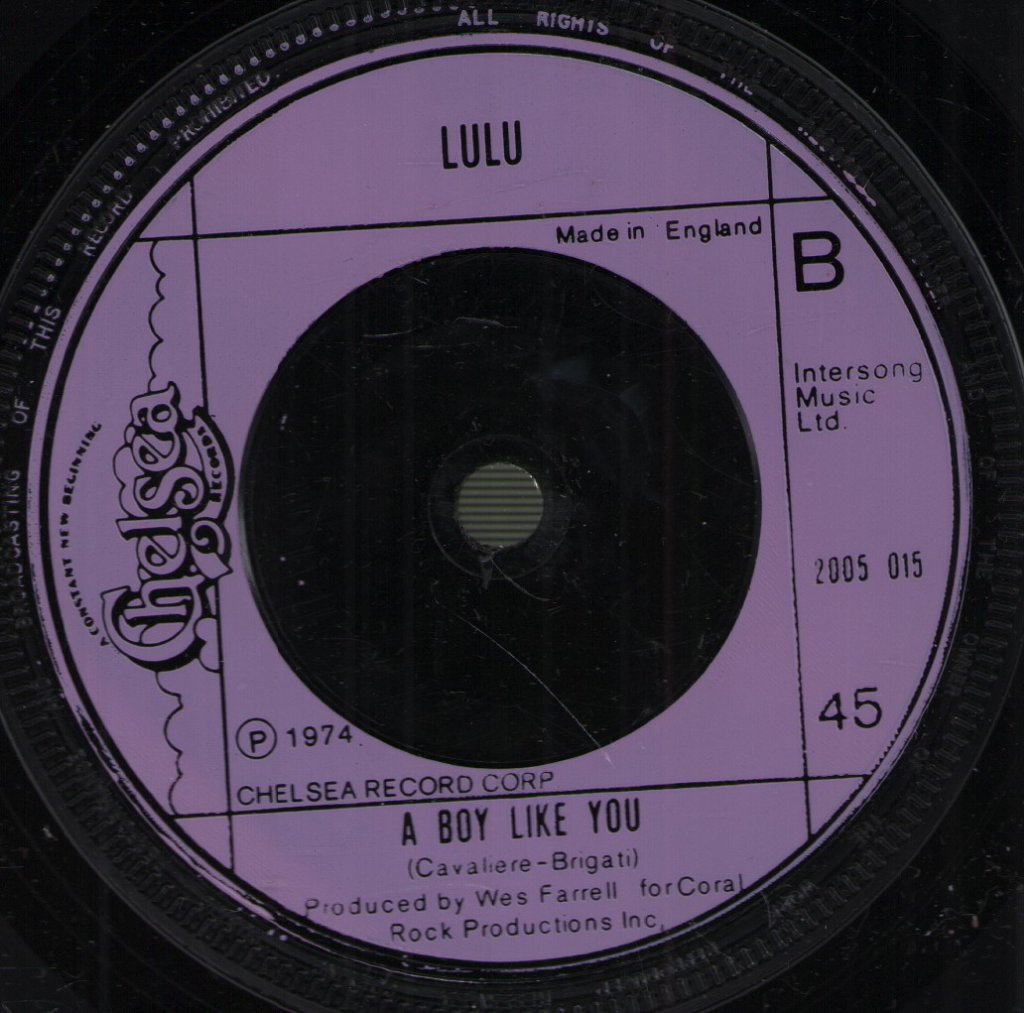 Lulu - Man With The Golden Gun - 7 Inch