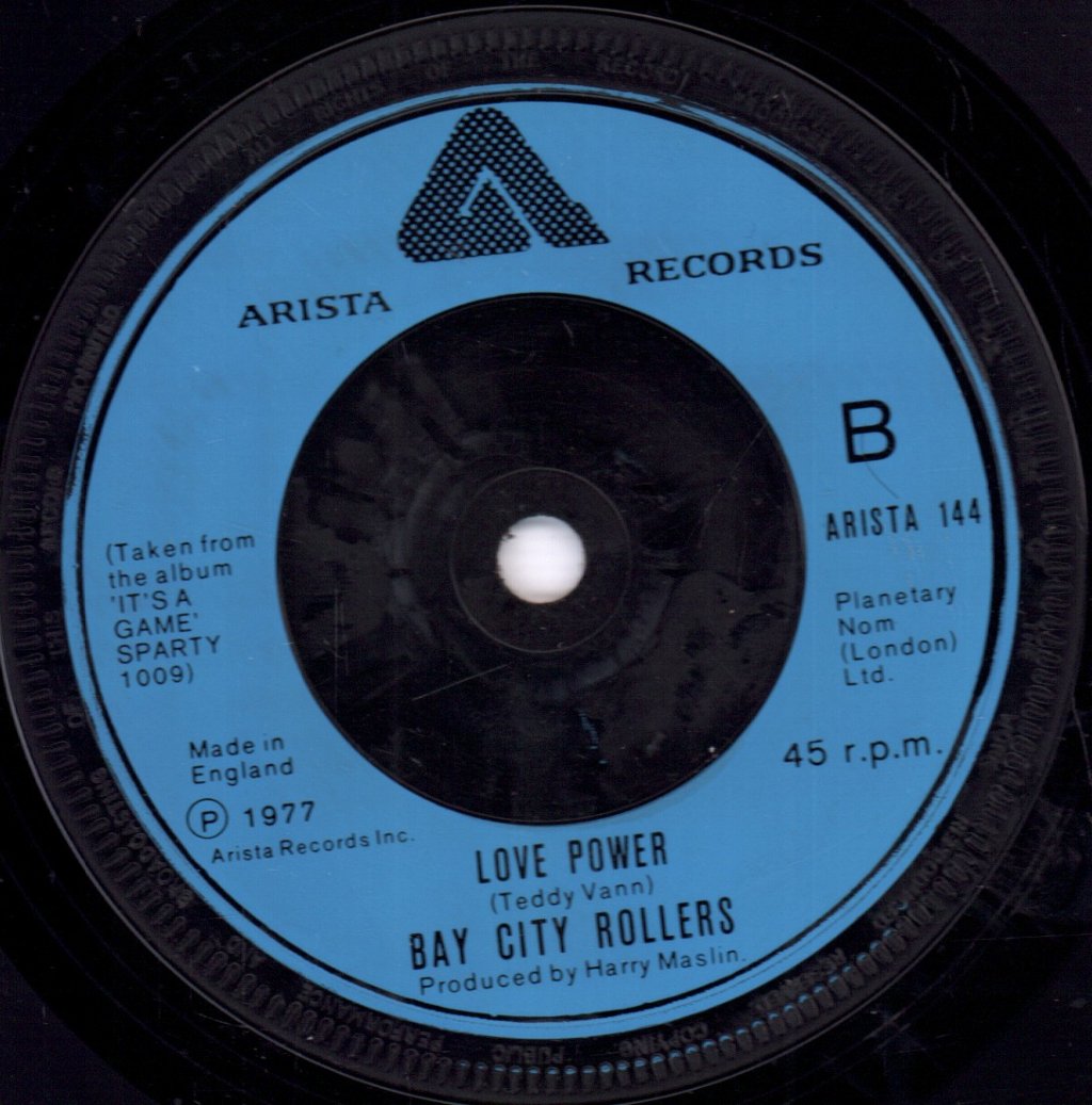 Bay City Rollers - Way I Feel Tonight - 7 Inch