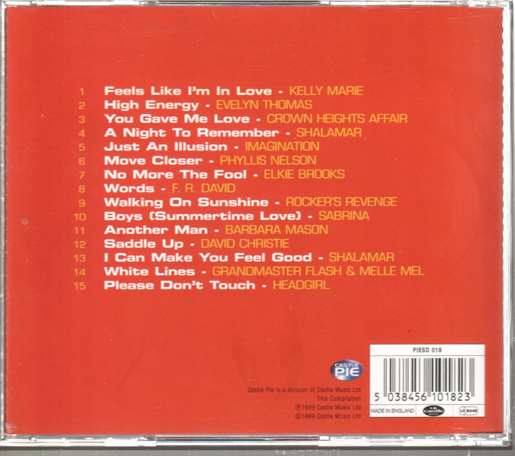 Various Artists - Top Ten Hits Of The 80s - Cd