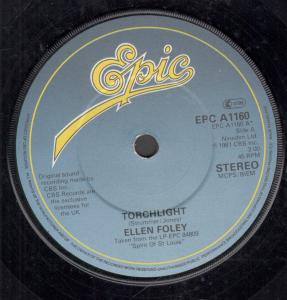 Ellen Foley - Torchlight - 7 Inch