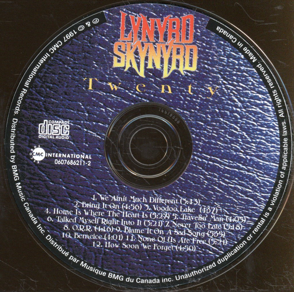 Lynyrd Skynyrd - Twenty - Cd