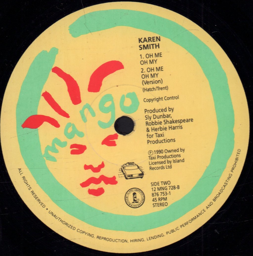 Karen Smith - Paradise - 12 Inch