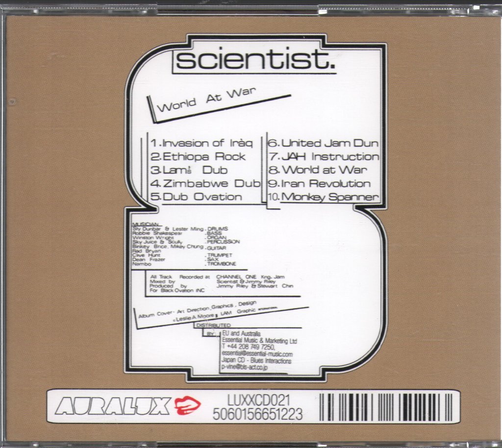 Scientist - World At War - Cd