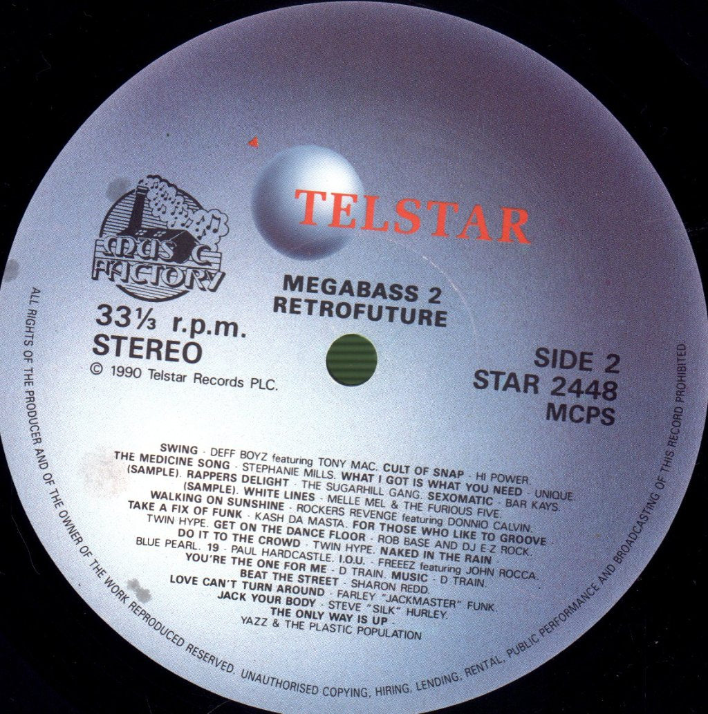 Megabass / The Mastermixers - Megabass 2 - Lp