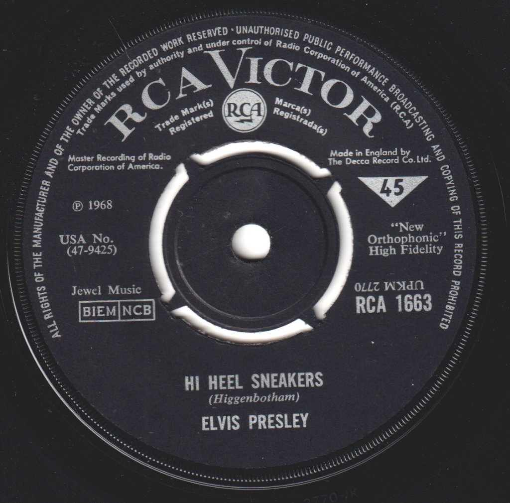 Elvis Presley - Guitar Man - 7 Inch