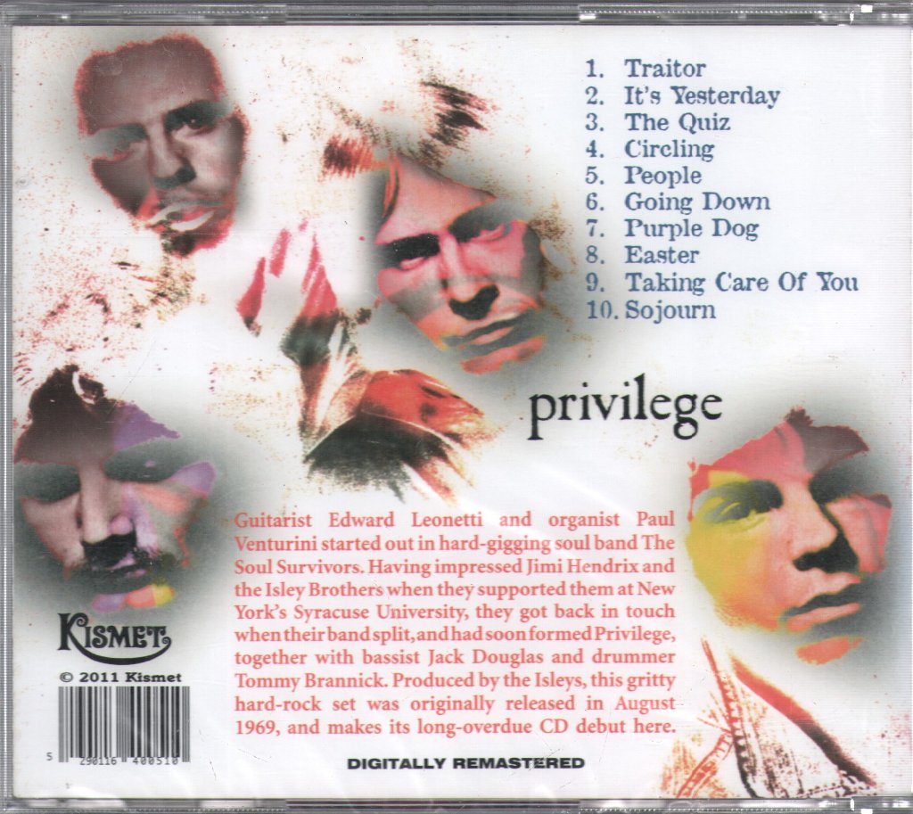 Privilege - Privilege - Cd