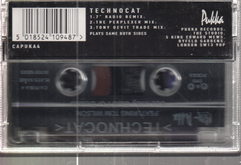 Technocat Featuring Tom Wilson - Technocat - Cassette