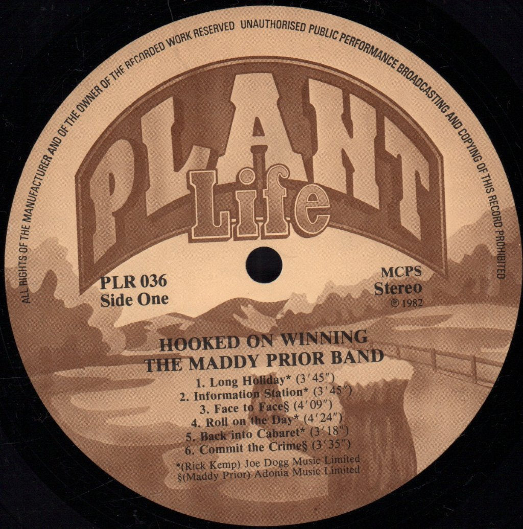 Maddy Prior Band - Hooked On Winning - Lp