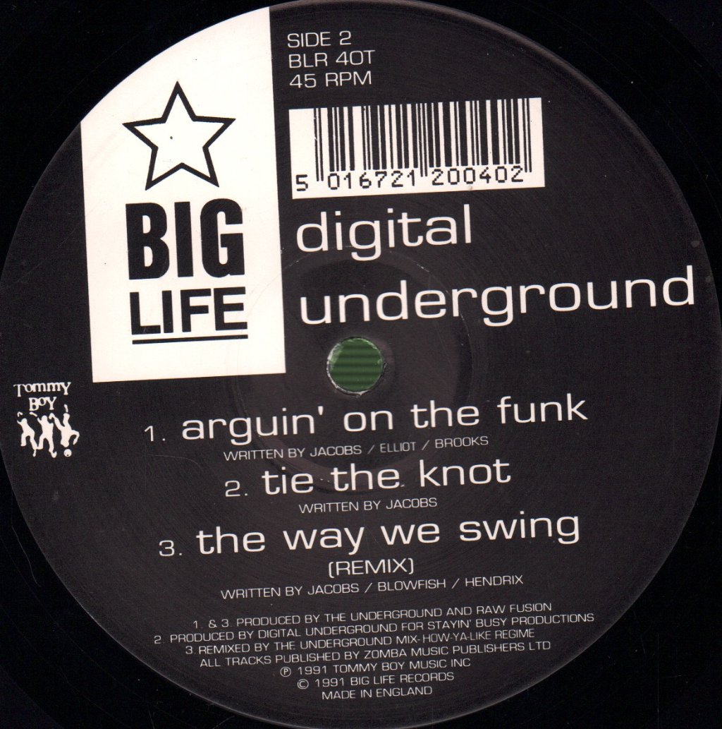 Digital Underground - Same Song (This Is An E.P. Release Part 1) - 12 Inch