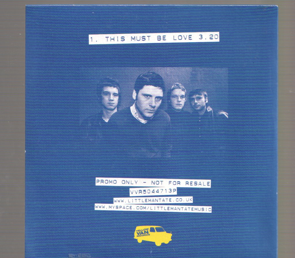 Little Man Tate - This Must Be Love - Cd