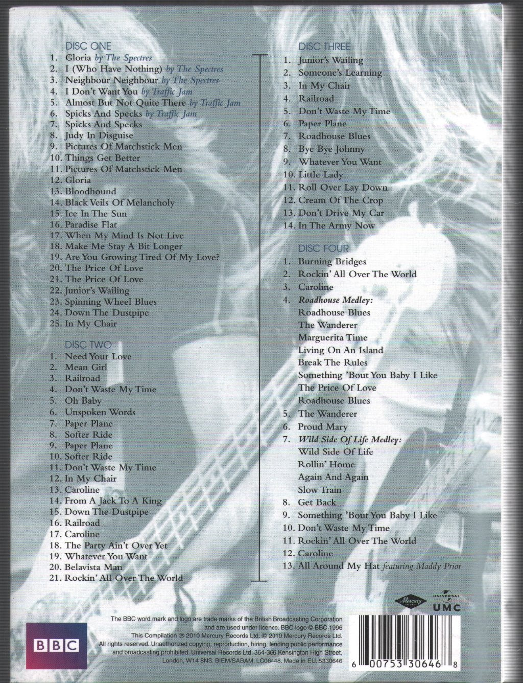 Status Quo - Live At The BBC - Cd Set