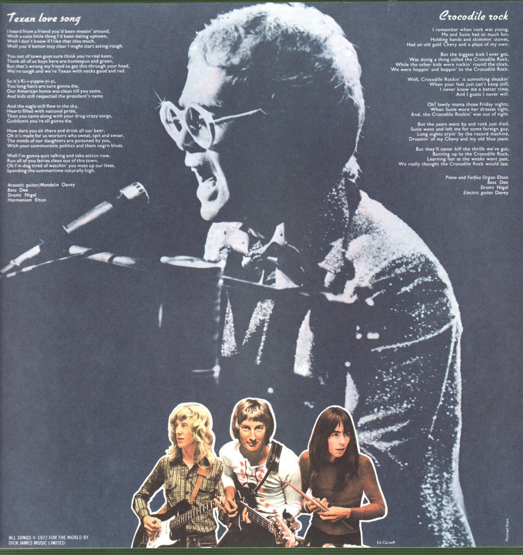 Elton John - Don't Shoot Me I'm Only The Piano Player - Lp