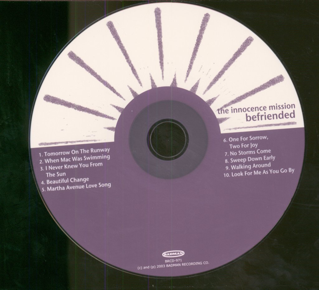 Innocence Mission - Befriended - Cd