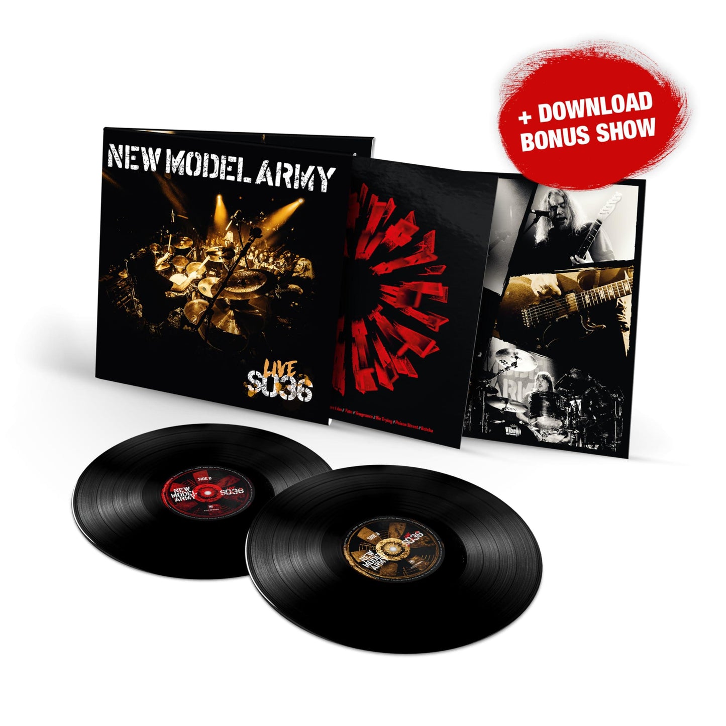 New Model Army - Live So36 - Double Lp