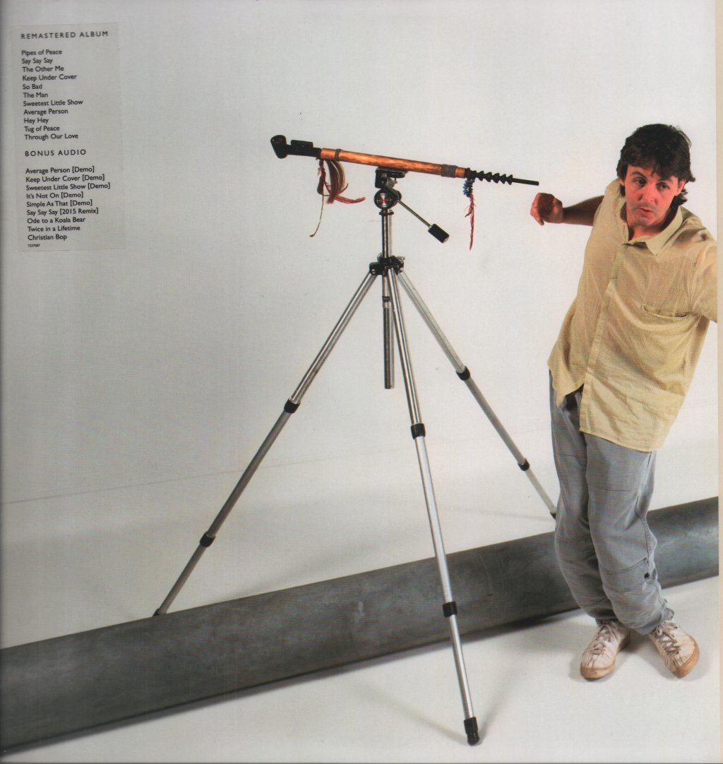 Paul McCartney - Pipes Of Peace - Double Lp