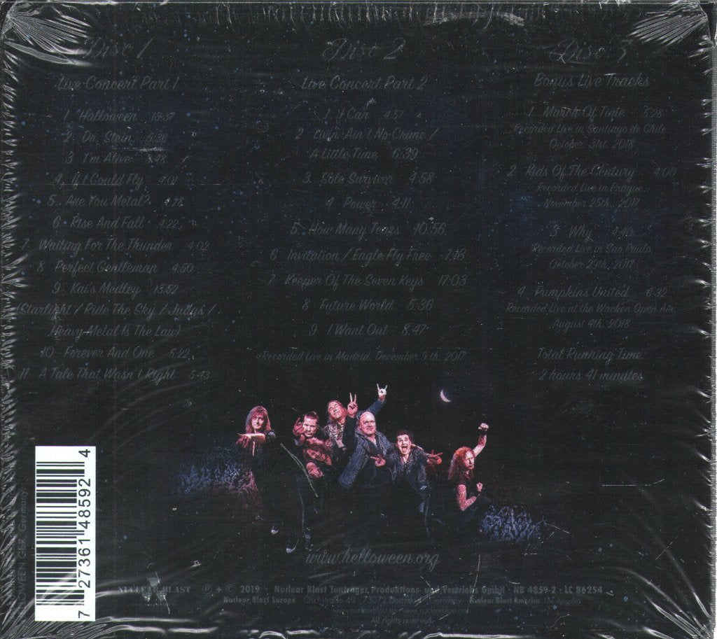 Helloween - United Alive In Madrid - Cd Set