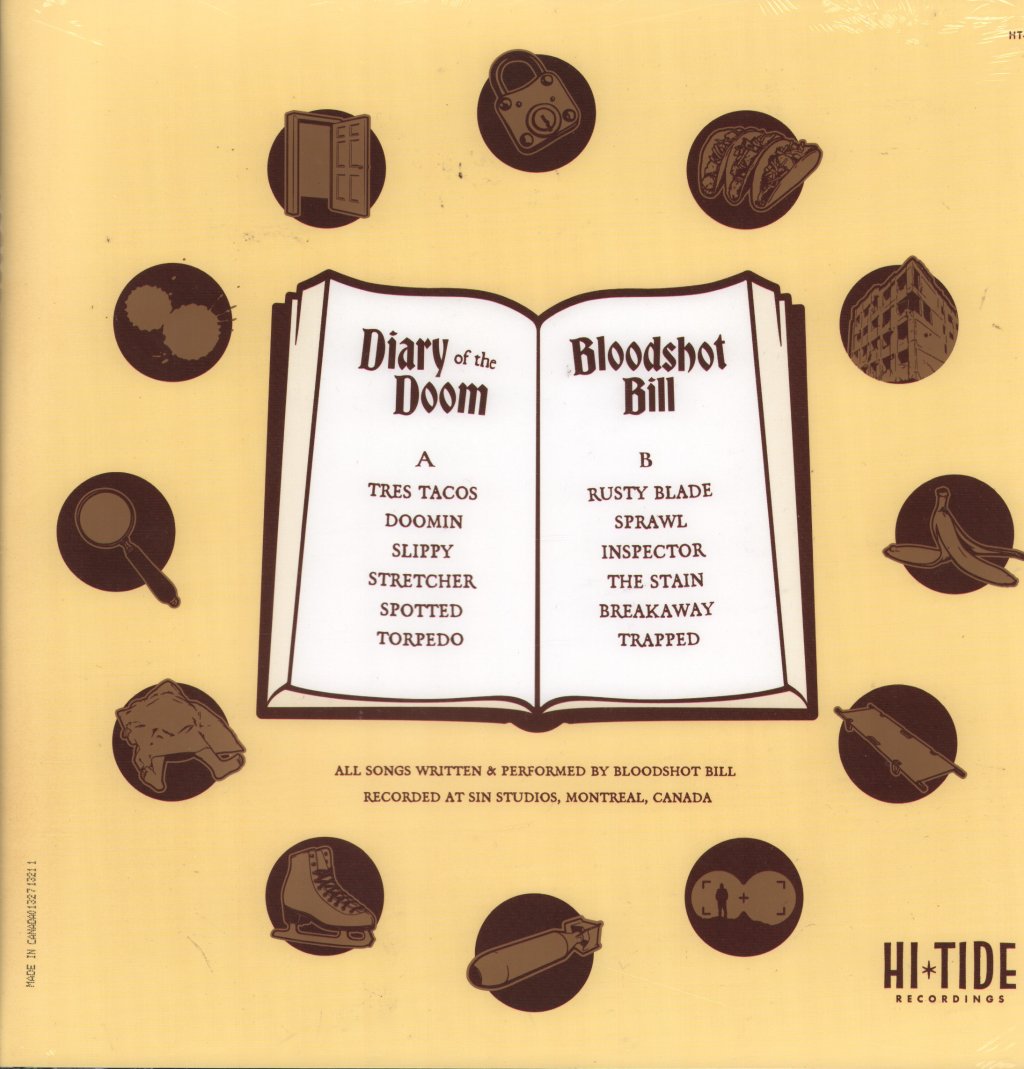 Bloodshot Bill - Diary of the Doom - Lp