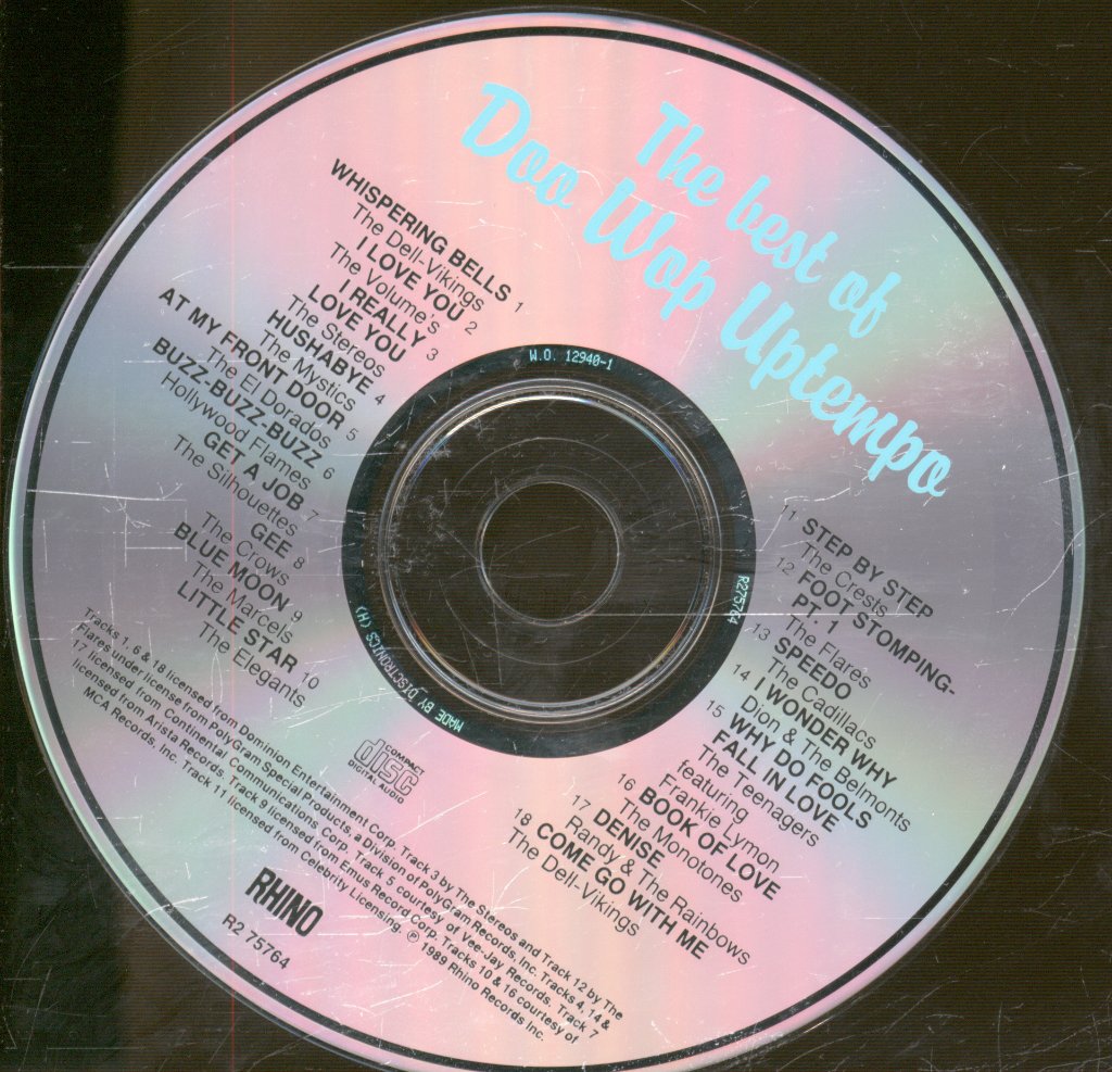 Various Artists - Best Of Doo Wop Uptempo - Cd