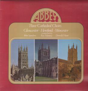 Gloucester / Hereford / Worcester Cathedral Choir - Three Cathedral Choirs - Lp