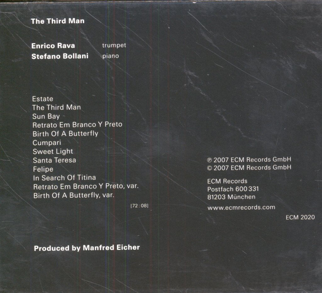 Enrico Rava / Stefano Bollani - Third Man - Cd