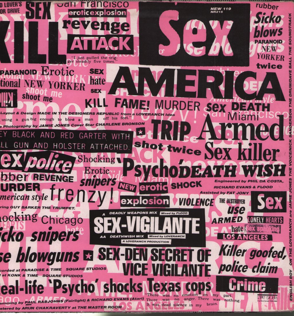 English Boy On The Loveranch - Sex Vigilante - 12 Inch