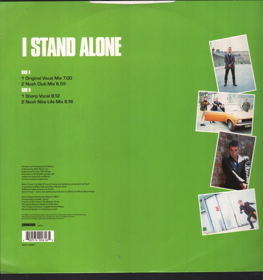 E-Motion - I Stand Alone - 12 Inch