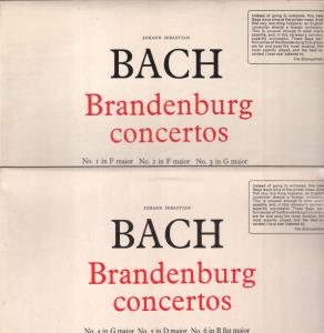 Hamburg Chamber Orchestra / Harry Newstone - Bach - Brandenburg Concertos Vol1 / Vol 2 - Double Lp