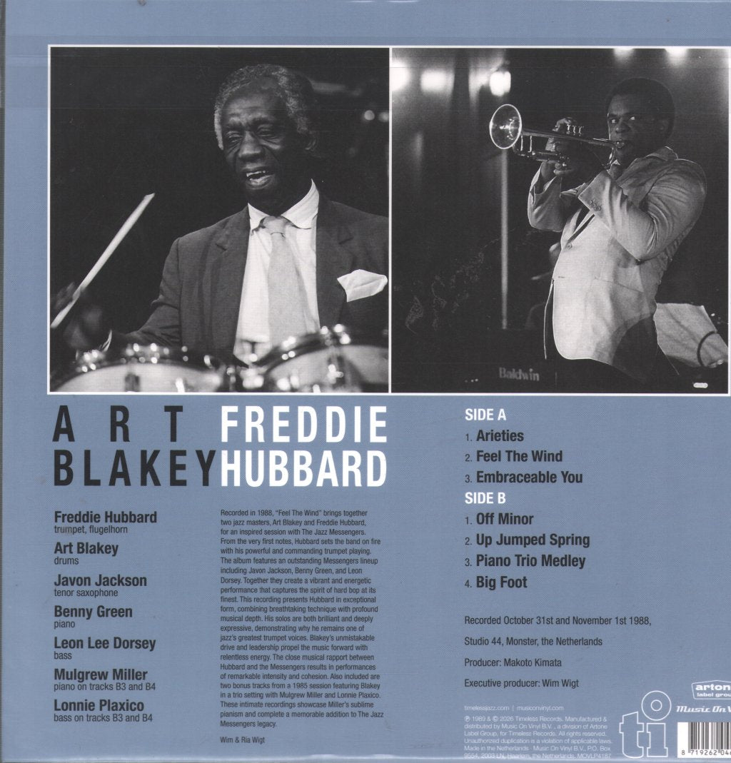 Freddie Hubbard/Art Blakey - Feel The Wind - Lp