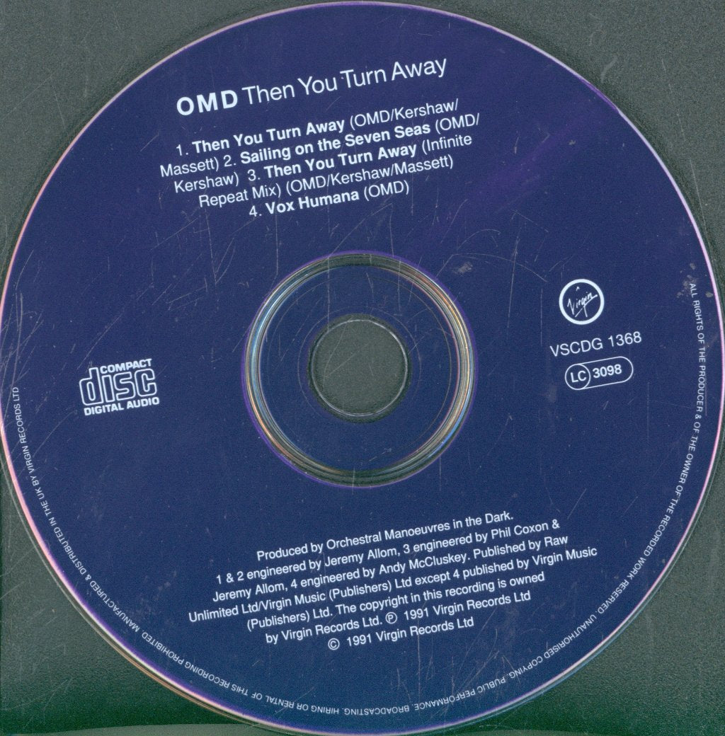Orchestral Manoeuvres In The Dark - Then You Turn Away - Cd