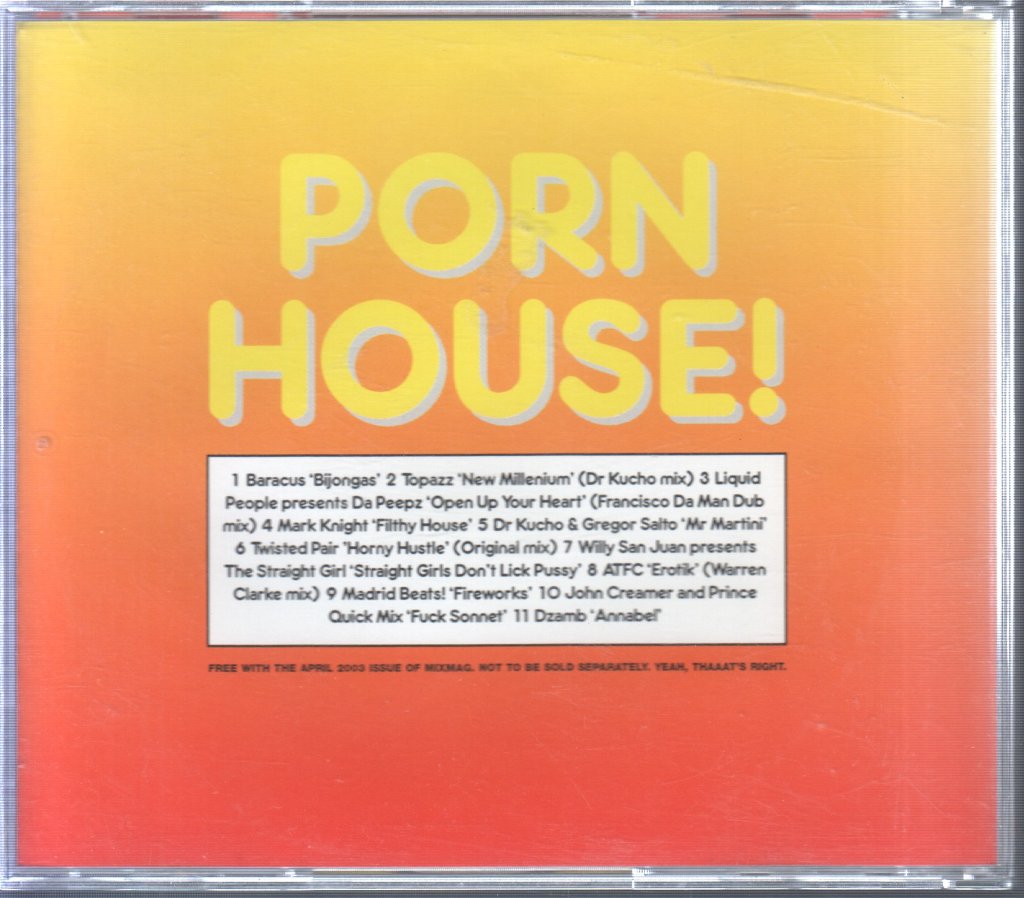 Nic Fanciulli - Porn House Mix - Cd
